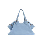 Maeve Buckle Detail Oversized Shoulder Bag