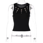 Farah Stud Detail Tank Top