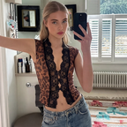 Antea Leopard Lace Sheer Top