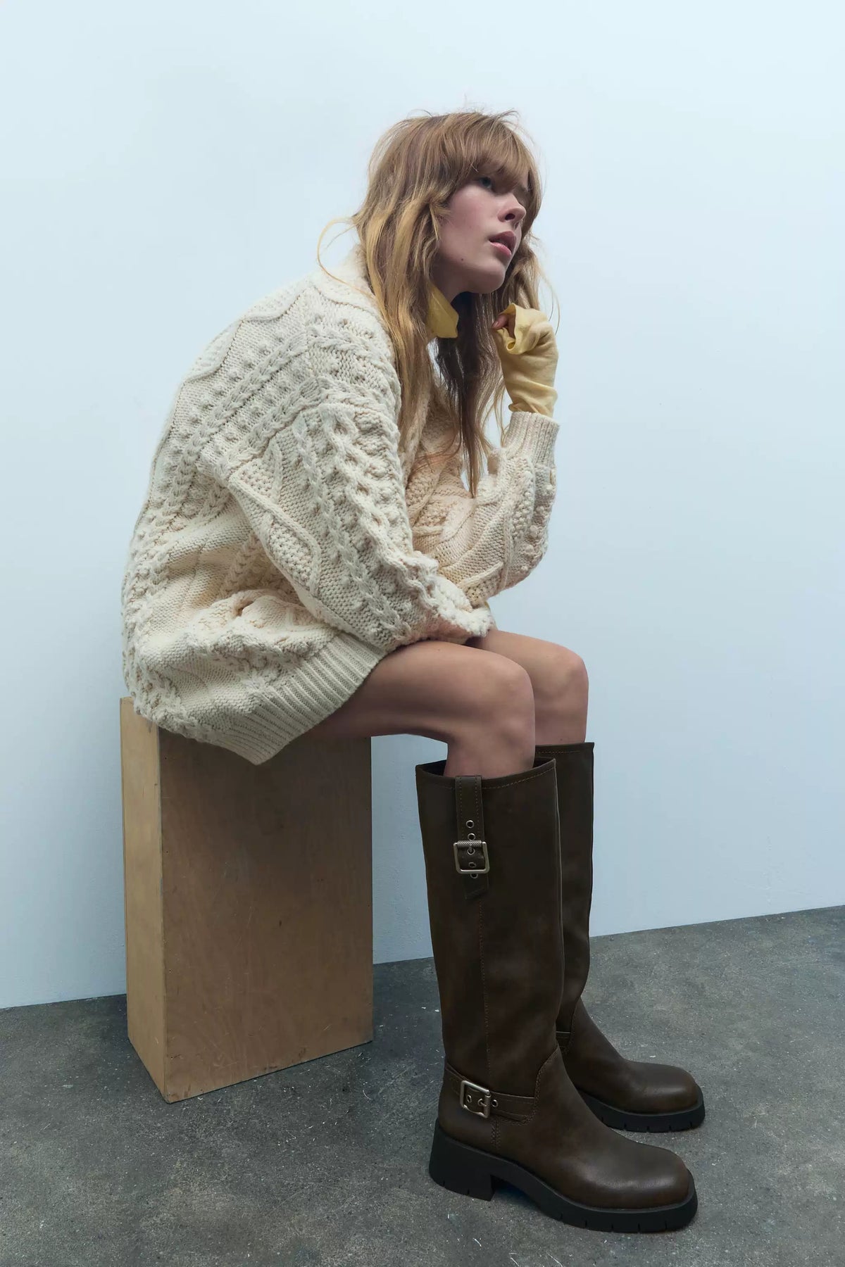 Elowen Buckle Knee-High Boots