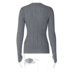 Dahlia Ribbed Knit Cardigan