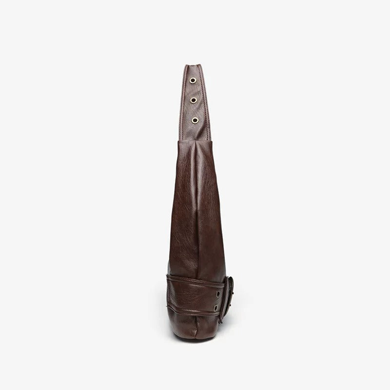 Bianca Vintage Buckle Hobo Shoulder Bag