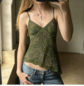 Gaia Paisley Asymmetric Cami Top