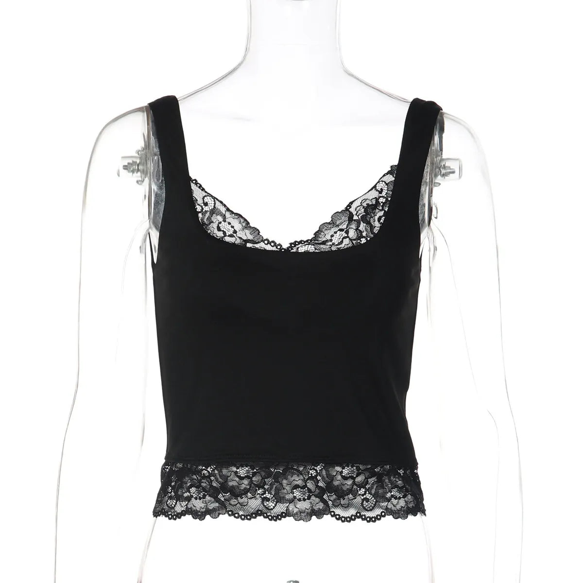 Hana Lace Trim Tank Top