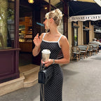 Sancia Polka Dot Cami Maxi Dress