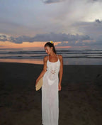 Moira Open Knit Maxi Dress