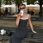 Sancia Polka Dot Cami Maxi Dress