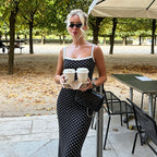 Sancia Polka Dot Cami Maxi Dress