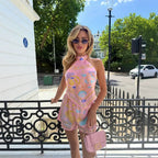 Ilya Seashell Scarf Top & Shorts Set