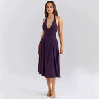 Neyla Halter Midi Dress