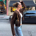 Nalani Soft Knit Button-Up Cardigan