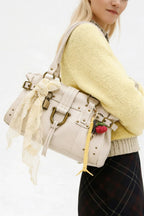 Selma Rivet Luxe Shoulder Bag