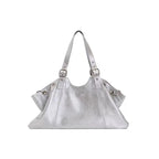 Maeve Buckle Detail Oversized Shoulder Bag