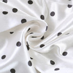 Virella Polka Dot Satin Corset Top