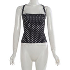 Sorel Polka Dot Crop Cami Top