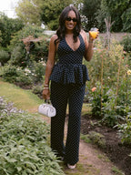 Elina Polka Dot Pants Set