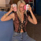 Antea Leopard Lace Sheer Top