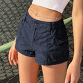 Alana Utility Pocket Mini Shorts