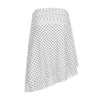 Wen Polka Dot Asymmetrical Midi Skirt