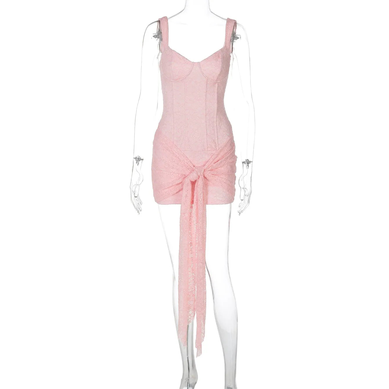 Alessia Lace Corset Mini Dress