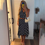 Orlina Polka Dot Skirt Set