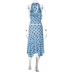 Orlina Polka Dot Skirt Set