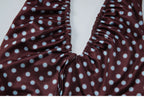 Margot Polka Dot Halter Mini Dress