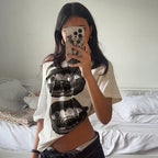 Arlette Graphic Lips Oversized T-Shirt