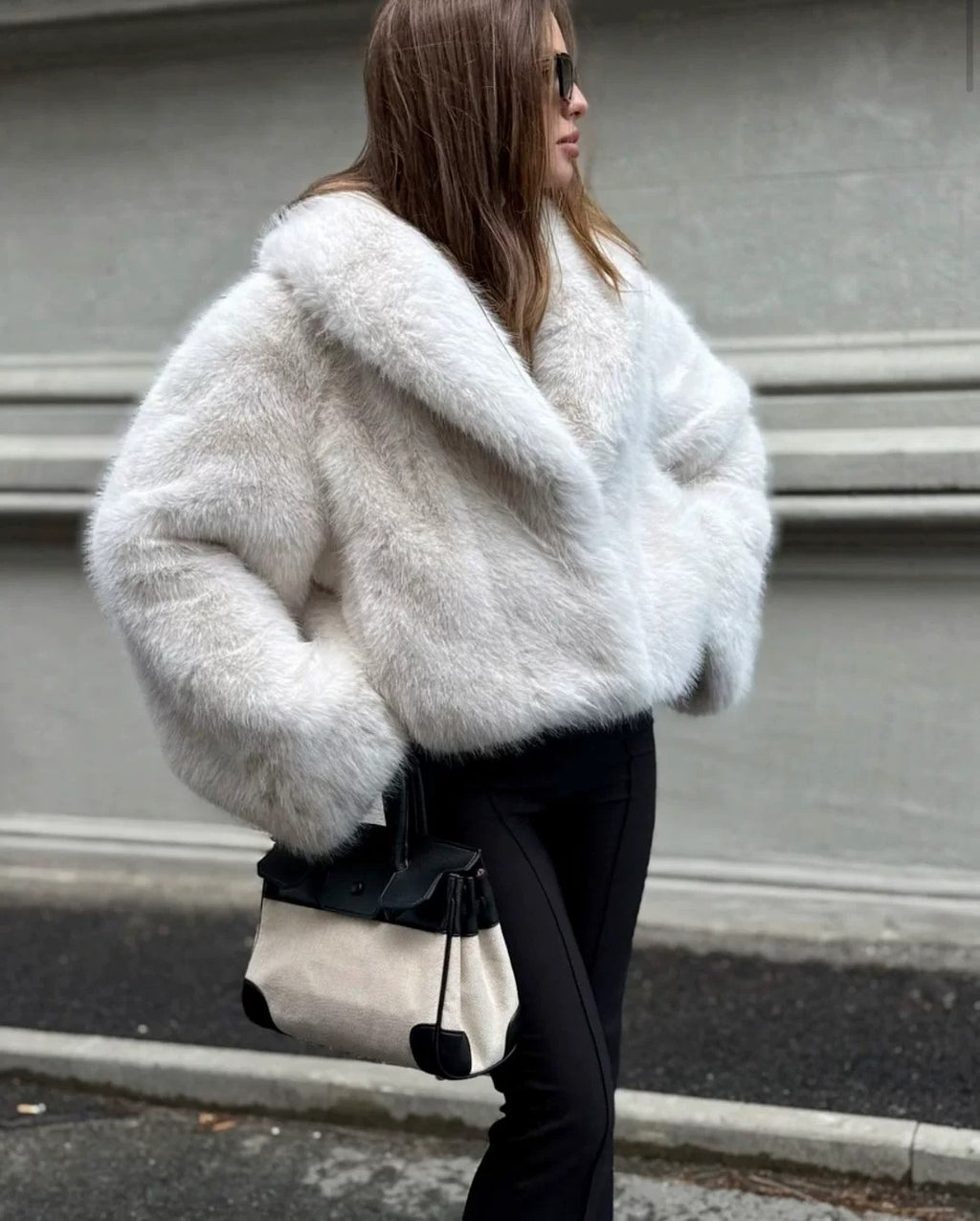Valencia Luxe Faux Fur Jacket
