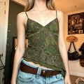 Nola Paisley Cami Top