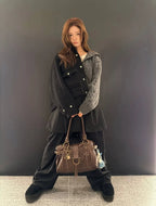 Selma Rivet Luxe Shoulder Bag