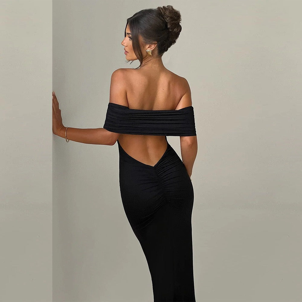 Elira Off-Shoulder Maxi Dress