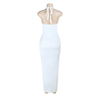 Samirah Halter Corset Maxi Dress