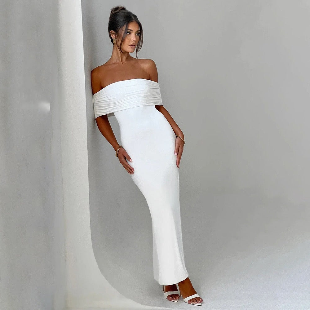 Elira Off-Shoulder Maxi Dress