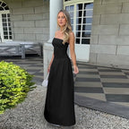 Ivona Strapless Drop Waist Maxi Dress