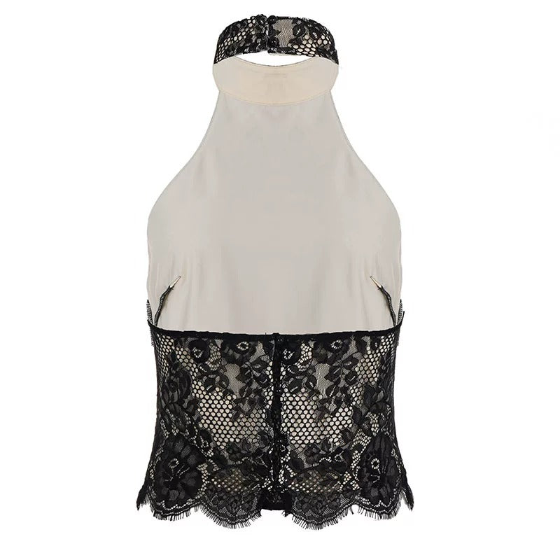 Meilin Lace Halter Top
