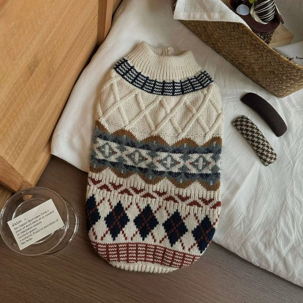 Blythe Knitted Dog Sweater