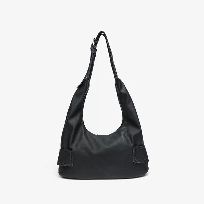 Bianca Vintage Buckle Hobo Shoulder Bag