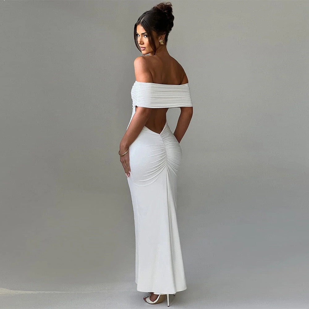 Elira Off-Shoulder Maxi Dress