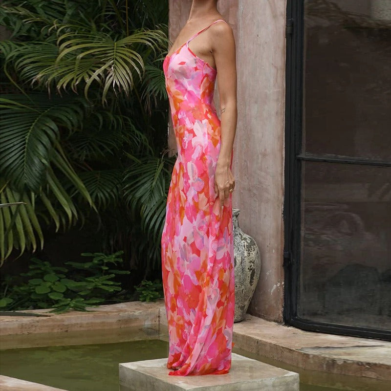 Orya Floral Cami Maxi Dress