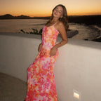 Orya Floral Cami Maxi Dress