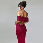 Elira Off-Shoulder Maxi Dress