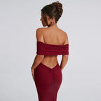 Elira Off-Shoulder Maxi Dress