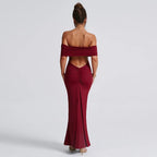 Elira Off-Shoulder Maxi Dress