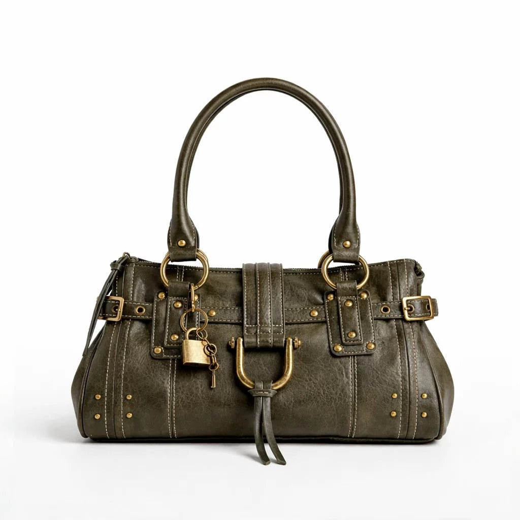 Selma Rivet Luxe Shoulder Bag