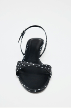 Reina Polka Dot Slingback Heels