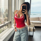Rositsa Retro Sport Halter Top