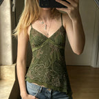 Nola Paisley Cami Top