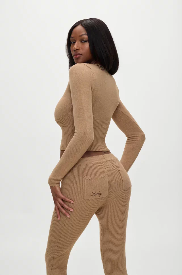 Amelie Knit Cardigan & Pants Set