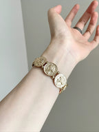 Greta Vintage Ancient Coins Bracelet